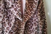 Tuzzi faux fur short cropped jacket