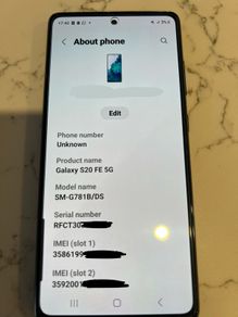 Samsung Galaxy S20 FE 5G