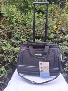 Equator Wheeled Black Tote Bag