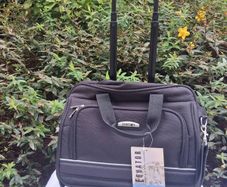 Equator Wheeled Black Tote Bag