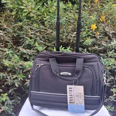 Equator Wheeled Black Tote Bag