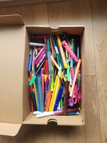 Box of pens