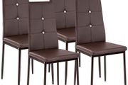 4 X Dining Leather Chairs ( 4 Colours) - Free Delivery Nationwide