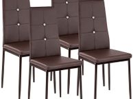 main image for ad 4 X Dining Leather Chairs ( 4 Colours) - Free Delivery Nationwide