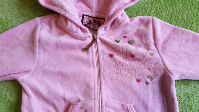 Juicy Couture tracksuit top 3-6m