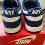 Nike Dunk Low Retro White Midnight Navy UK13 / EU48.5 Image 3