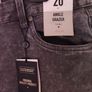 BNWT grey Denim Co skinny stretchy ankle grazer jeans size UK20 EU48 Postage included Image 2