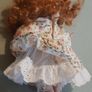 Vintage All-Porcelain Doll Sweet n Petite Hannah Collectible Bisque Porcelain Miniature Boxed (6-inch / 15 cm) Image 6