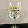 Personalised Wines Glasses Image 10