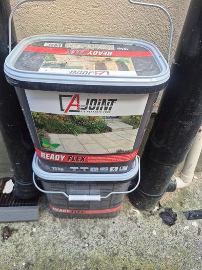A-Joint Brush in grout- stone grey- 2 tubs