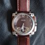 Fossil ME 1070 Men's watch Automatic Brown Leather Image 2