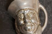 Miniature.Toby metal jug ,see pictures for condition, sold as is, nice display item,,buyer collects or pays postage thank you,