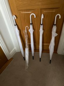 Umbrellas for wedding
