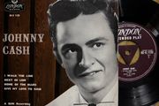 Johnny Cash vinyl single EP