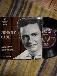 Johnny Cash vinyl single EP