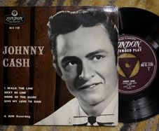 Johnny Cash vinyl single EP