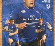 2014 Leinster v Cardiff Blues - Guinness PRO12 Programme