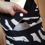 BNWT - Karen millen Halter neck zebra patterned dress UK 12 Image 2