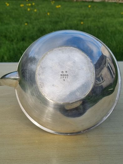 Silver-plated teapot