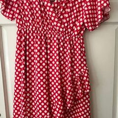 Red Pala Doro Polka Dress