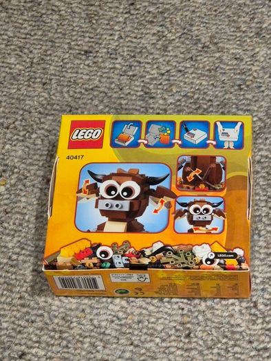 Lego Year of the Dragon, Rabbit, Tiger, Ox, Pig, Dog and Horse sets.