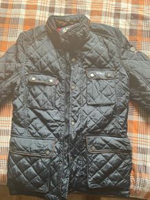 mens belstaf padded jacket