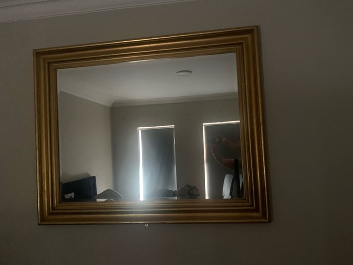 gold mirror