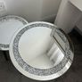 Set of 2 mirrored side tables Image 2