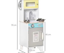 wooden toy kitchen