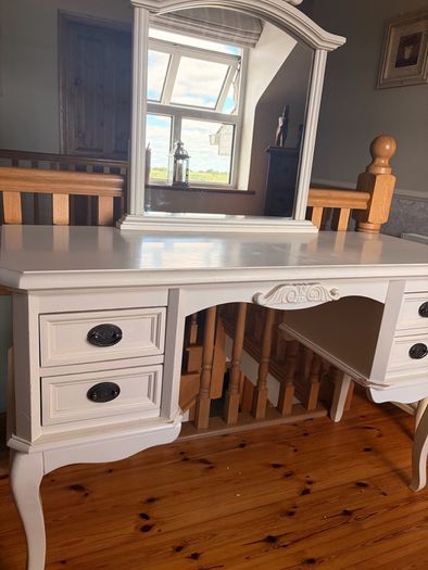 Dressing Table with matching bedside locker and chair