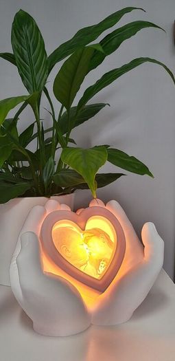 Personal lamp , Angel wings/Cupped hands