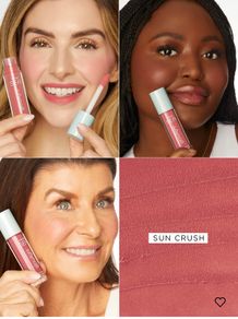 TARTE glowlight cheek and lip water-colour glow-light cheek & lip double duty Color blush
