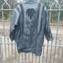 Vintage ladies black leather jacket (free postage) Image 4