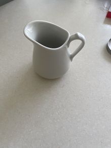 Limogues porcelain vintage milk jug , rare item
