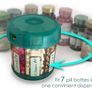 Pill/Vitamin Organiser and Dispenser Image 2