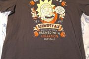 Rick and morty ricks crazy ale house t-shirt size large