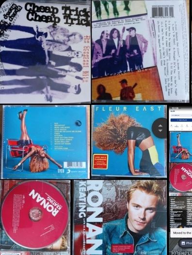 Brand New cd's "Cheap Trick, Ronan Keating & Fleur East