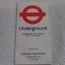 1970s London Transport Underground Map (FREEPOST ) Image 2