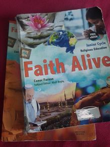Faith Alive 2nd Edition Junior Cycle Religion and exam paper