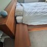 Bo Concept - 5ft walnut bed and under storage Image 4