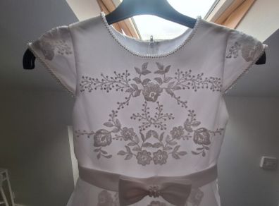 communion dress and bolero