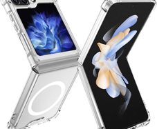 Clear Magsafe Magnetic Case for Samsung Galaxy Z Flip 6