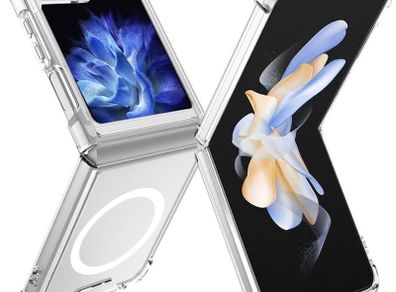 Clear Magsafe Magnetic Case for Samsung Galaxy Z Flip 6