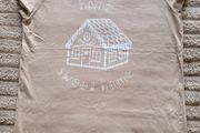 Sinsay Sleepwear home sweet home gingerbread house t-shirt / pyjama top