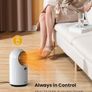 LIMITED TIME DEAL Electric Heater, 1500w Space Heater with 60 Degree Oscillating, Energy Efficient Fan Heater with Thermostat, Overheating & Tip-Over Protection, 12 Hr Timer for Office Home Image 4