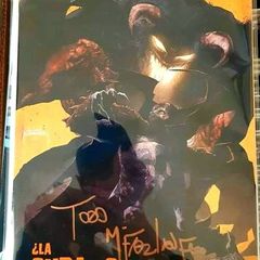 Spawn #222 (mex Variant) - Signed By Todd Mcfarlane