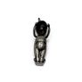 WW1 Silver Wooden 'Fumsup - Touch Wud' Lucky Charm Antique c1914 Image 3