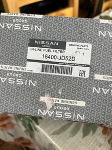 Nissan qashai fuel filter