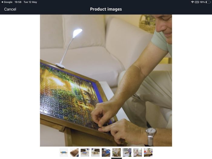 Jigsaw Puzzle Board.