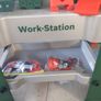 Bosch toy work station with functioning drill and other accessories Image 3